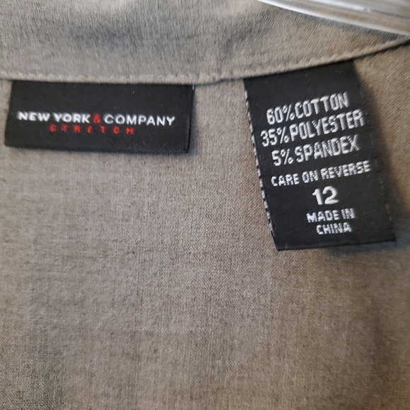 New York & Co. Coatdress, sz 12 - Picture 4 of 9